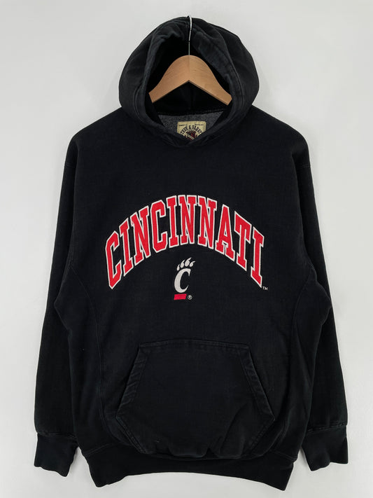 Vintage CINCINNATI BEARCATS Size M Vintage College Hoodie Sweat-shirt / F2499S