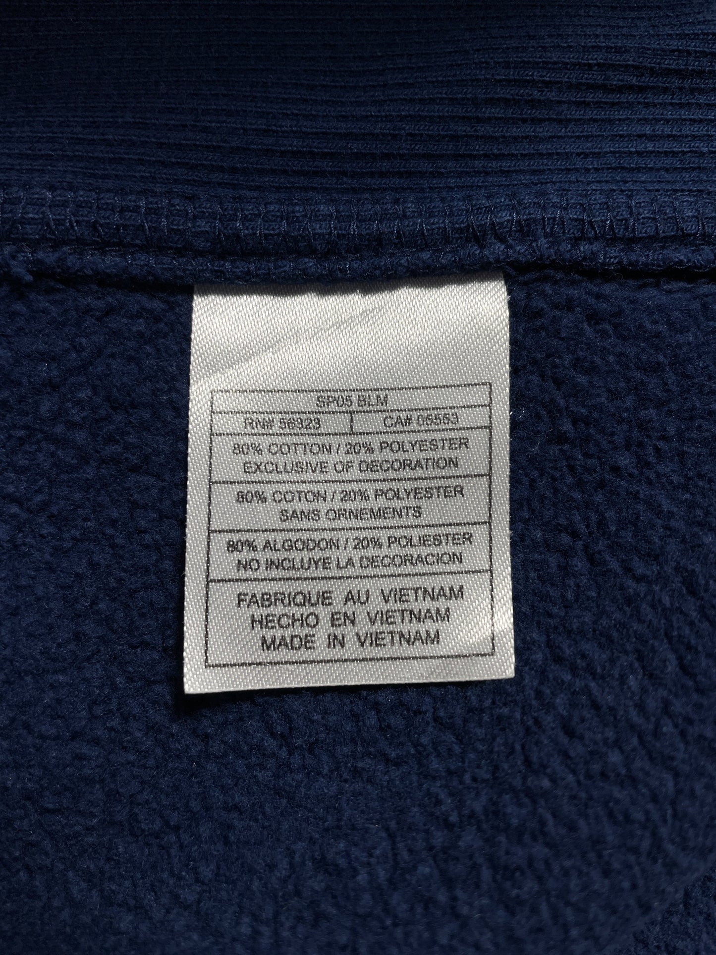 .00' NIKE x CHICAGO CUBS Size M Vintage MLB Half Zip Sweat-Shirt / F4446S