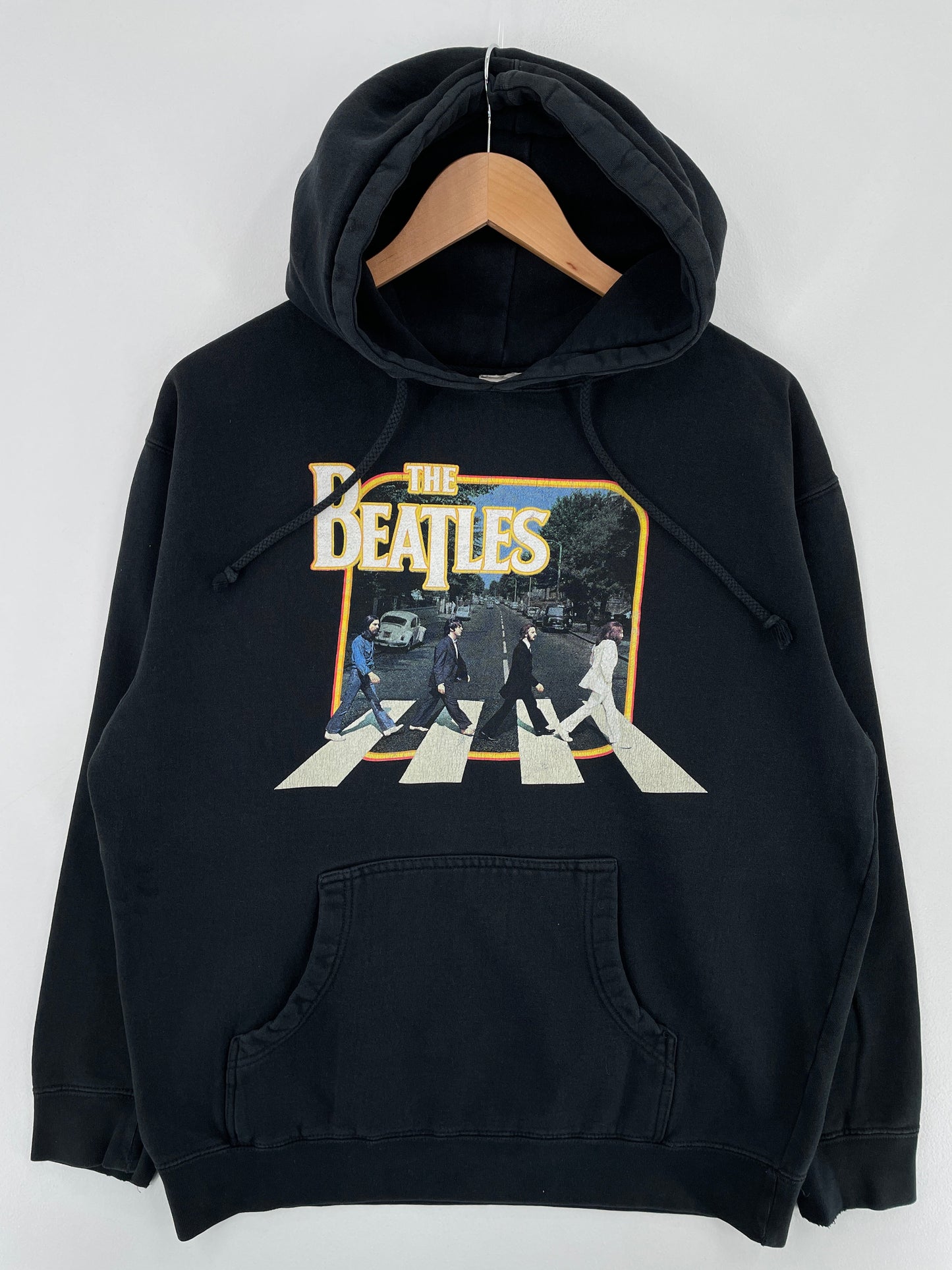 2008 THE BEATLES Size M Vintage Music Hoodie Sweat-Shirt / F5552S