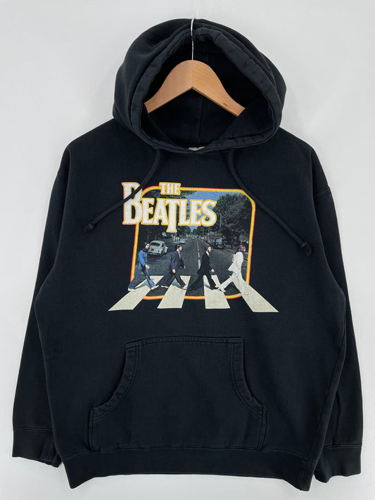 2008 THE BEATLES Size M Vintage Music Hoodie Sweat-Shirt / F5552S