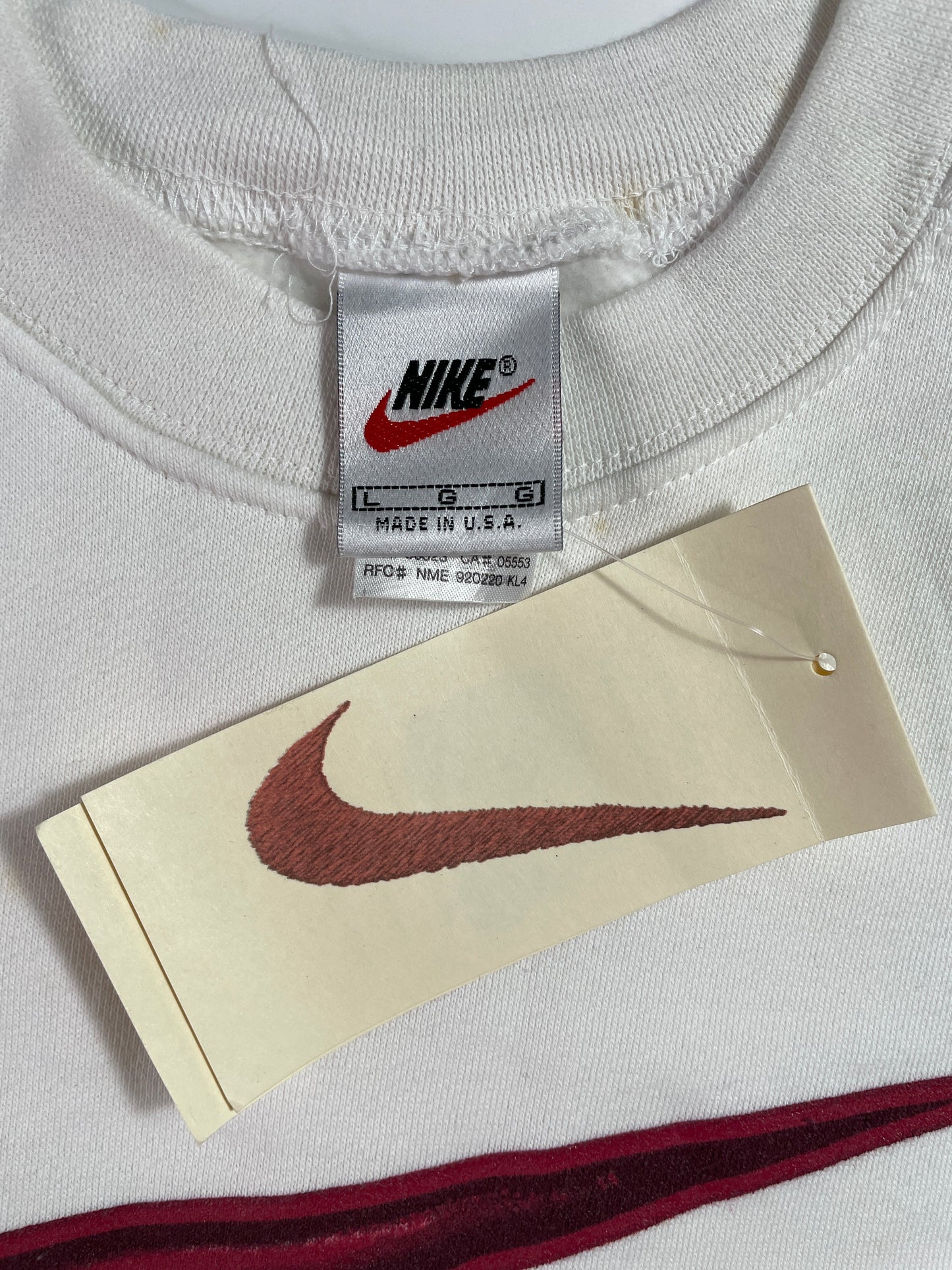 90's DEADSTOCK NIKE Made in USA Size L Vintage Sweat-shirt / G4538S