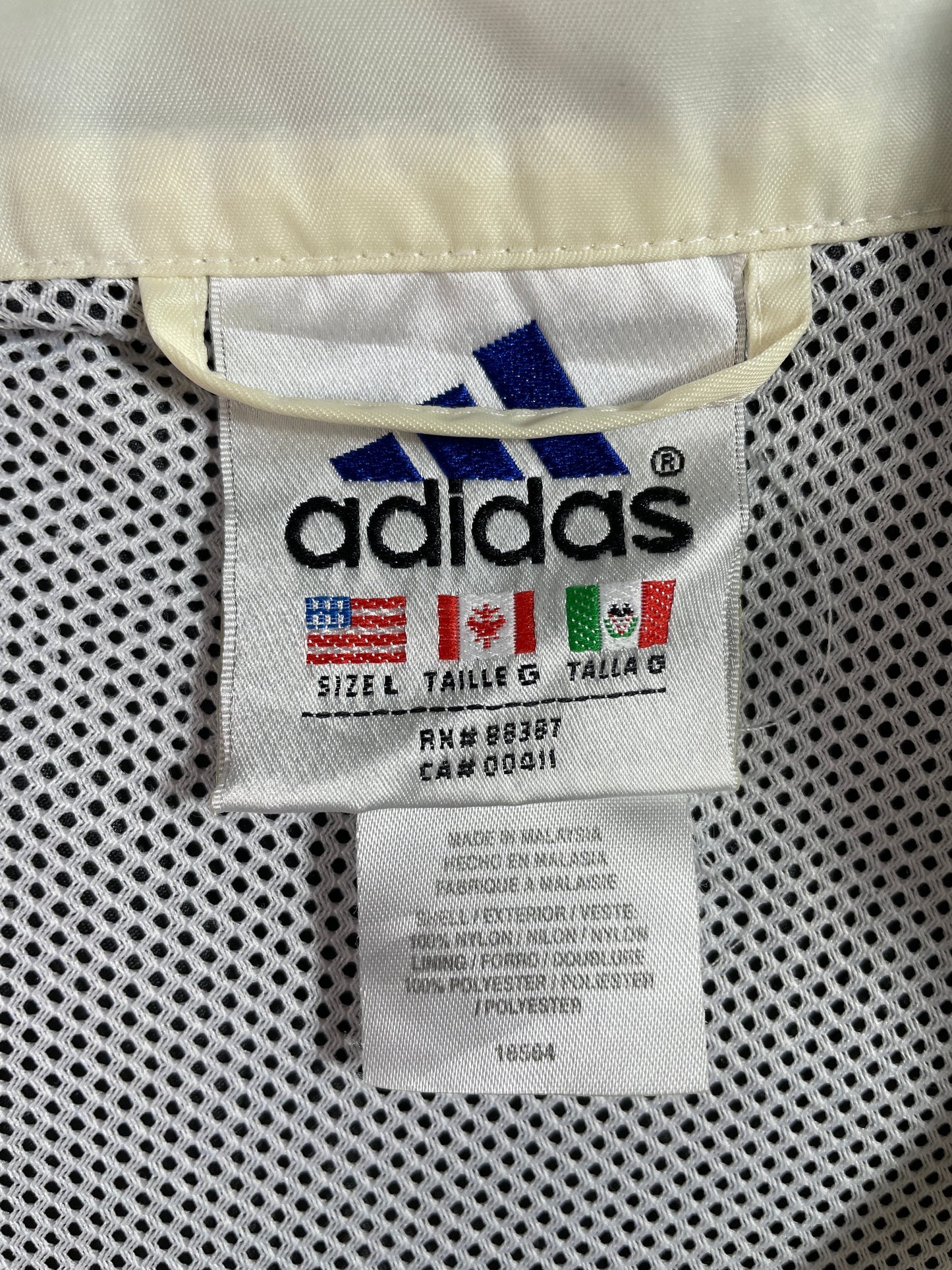 .90’s ADIDAS Size L Vintage Nylon Jacket / F1965N