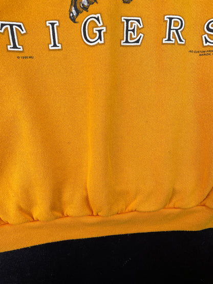 1996 MISSOURI TIGERS Size XL Vintage College Sweat-shirt / F7046S