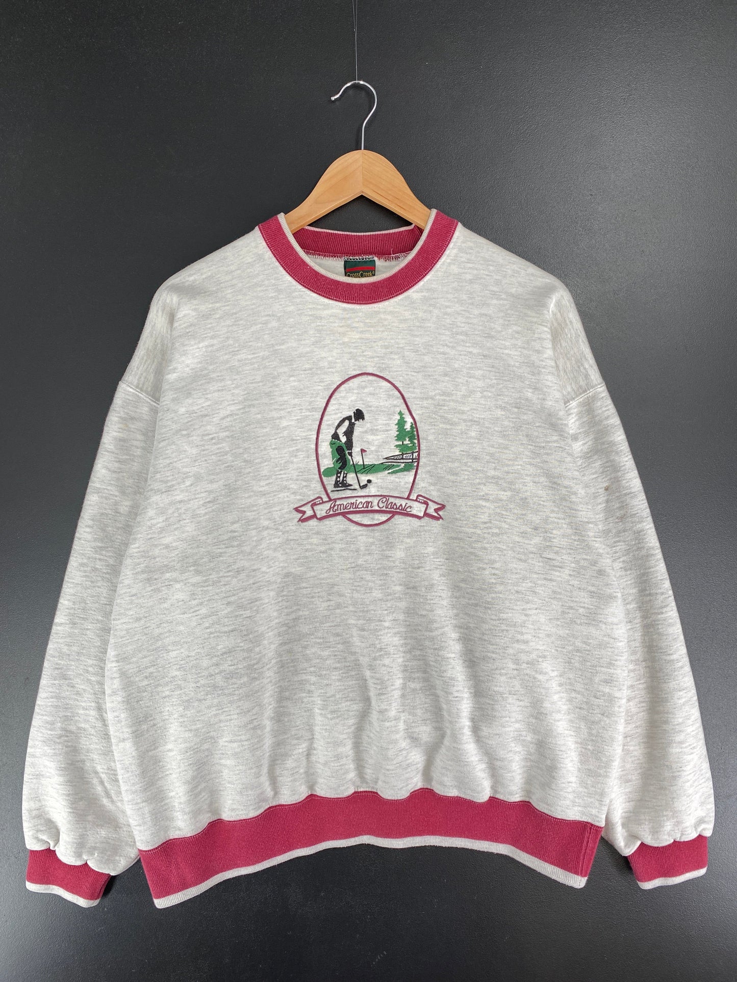 90’s GOLF AMERICAN CLASSIC Made in USA Size XL Sweat-Shirt / F5388S