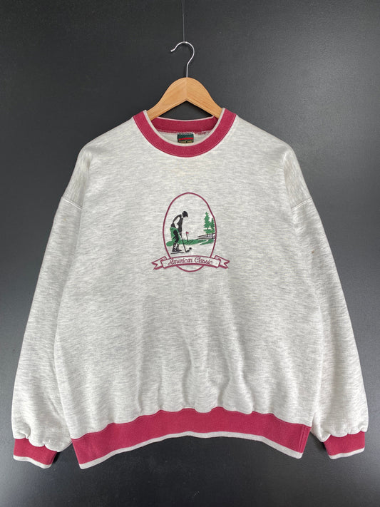 90’s GOLF AMERICAN CLASSIC Made in USA Size XL Sweat-Shirt / F5388S