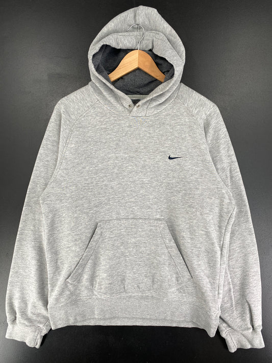 00' NIKE MINI SWOOSH Size S Vintage Hoodie Sweat-Shirt / F939S