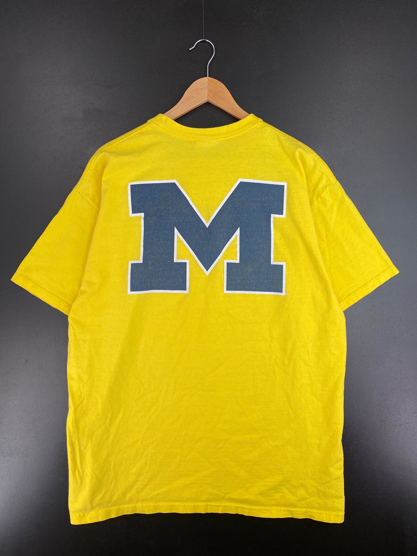 00’ NIKE x UNIVERSITY OF MICHIGAN Made in USA Size XL Vintage College T-Shirt / G2528T