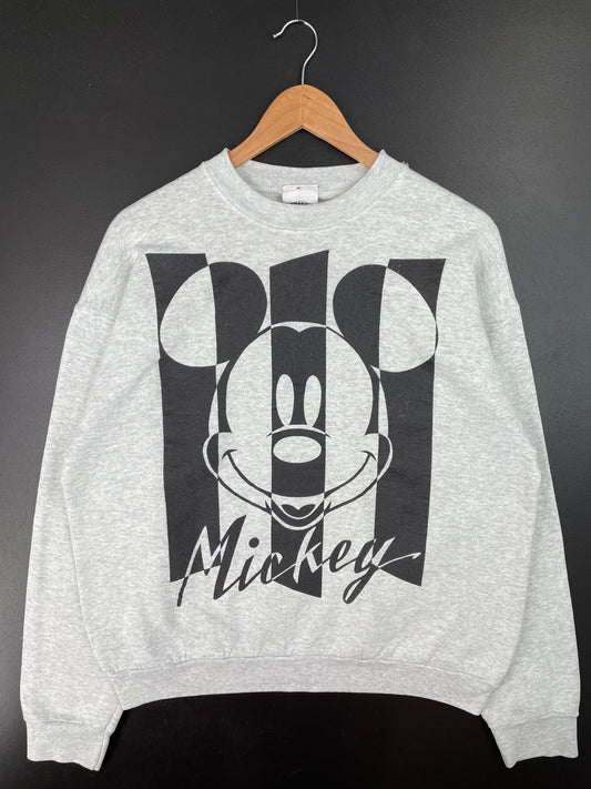 90's DISNEY MICKEY Made in USA Size XL Vintage Sweat-shirt / F4882S