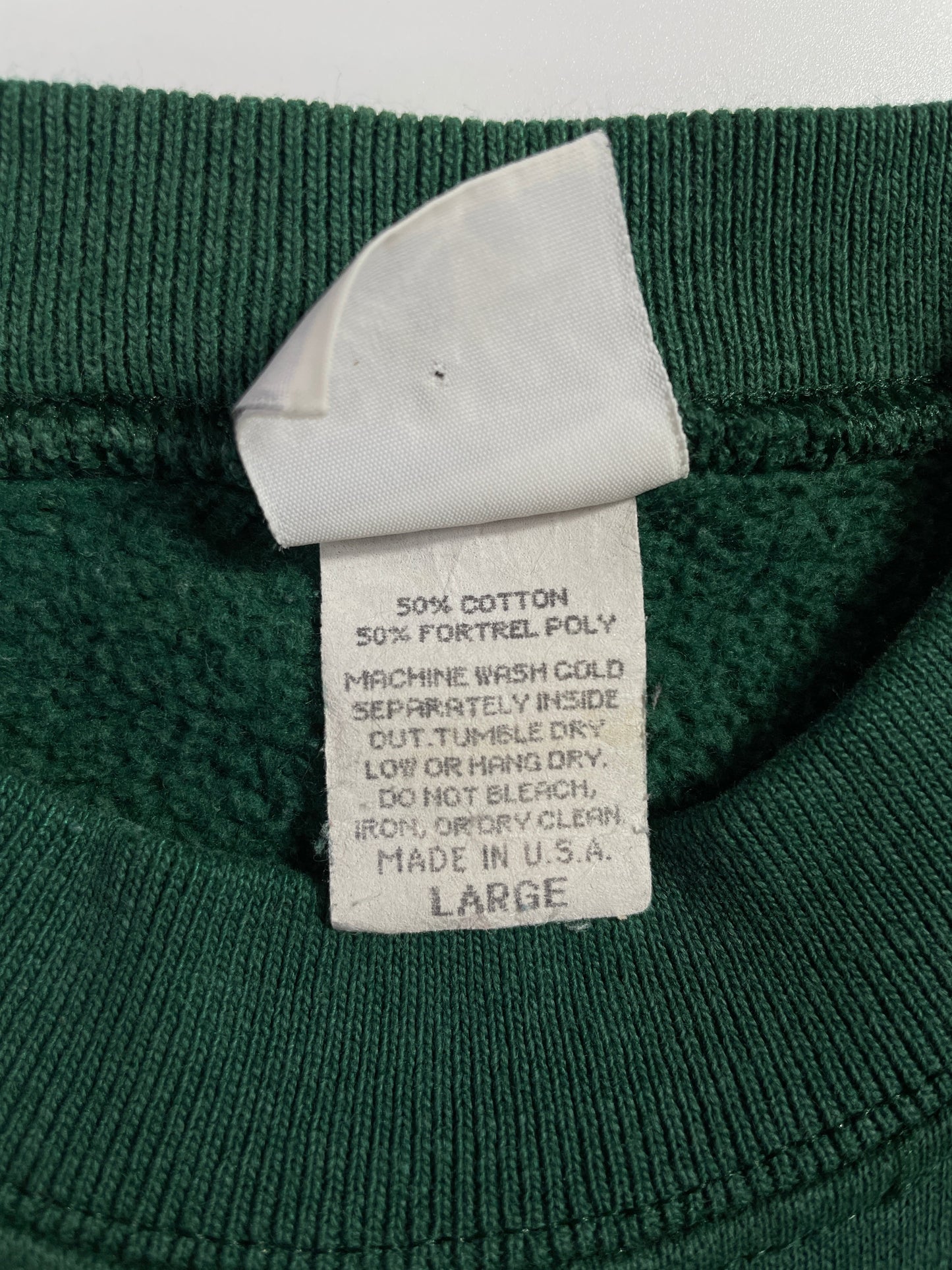 90's WESLEYAN Made in USA Size L Vintage Sweat-Shirt / F4239S