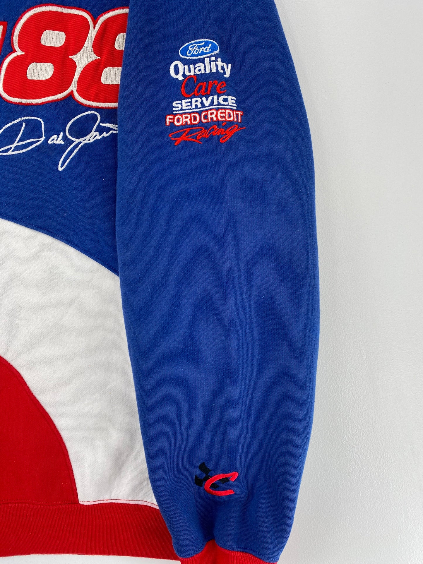 .Vintage DALE JARRETT Size M Vintage Racing Sweat-shirt / F3740S