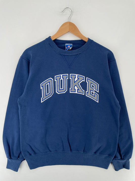 90's CHAMPION x DUKE Made in USA Size M Vintage College Sweat-shirt / E7695S