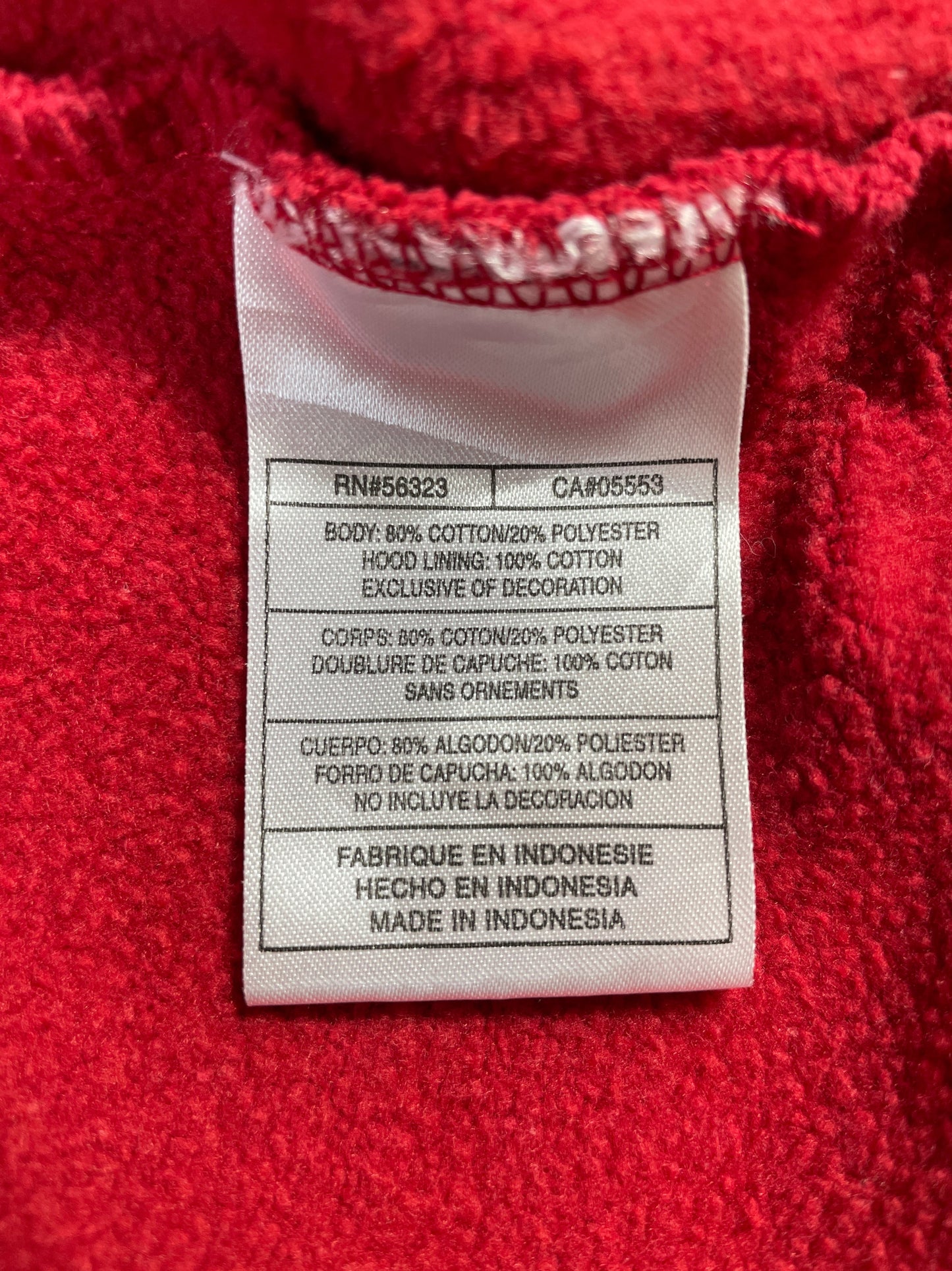 00' NIKE MINI SWOOSH Size XXL Vintage Hoodie Sweat-shirt /  G4895S