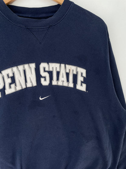00' NIKE x PENN STATE Size M Vintage College Sweat shirt / F833S