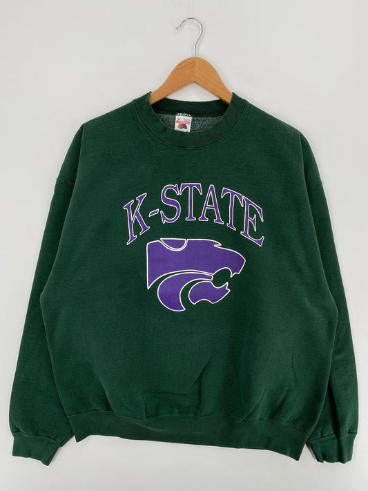 90's K-STATE Made in USA Size XL Vintage College Sweat-Shirt / G6133S