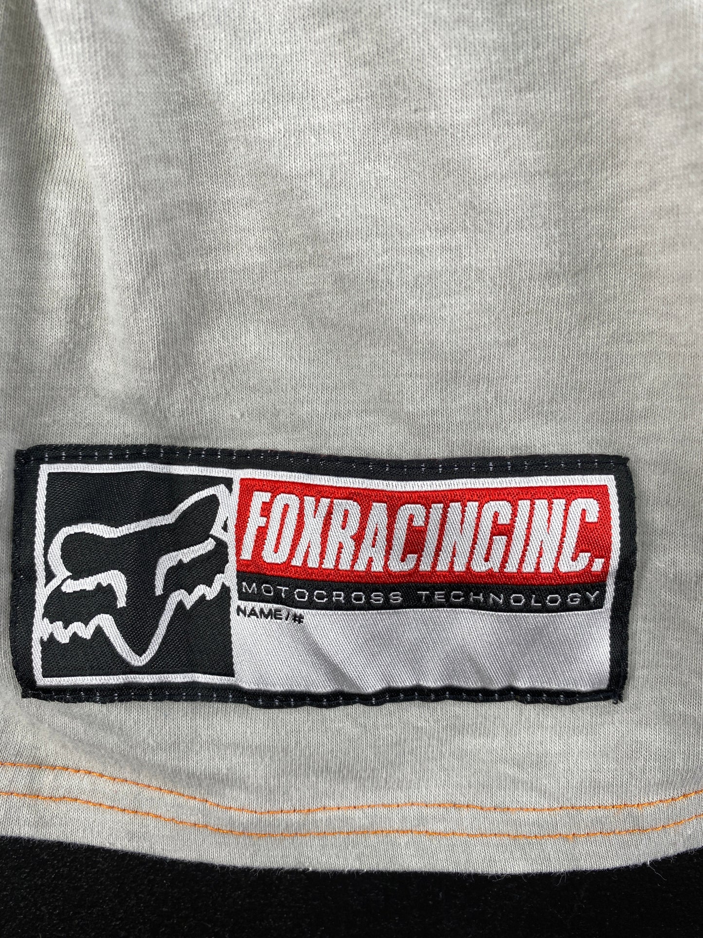 00' FOX RACING Size XL Vintage Racing Long Sleeve T-Shirt / F123T