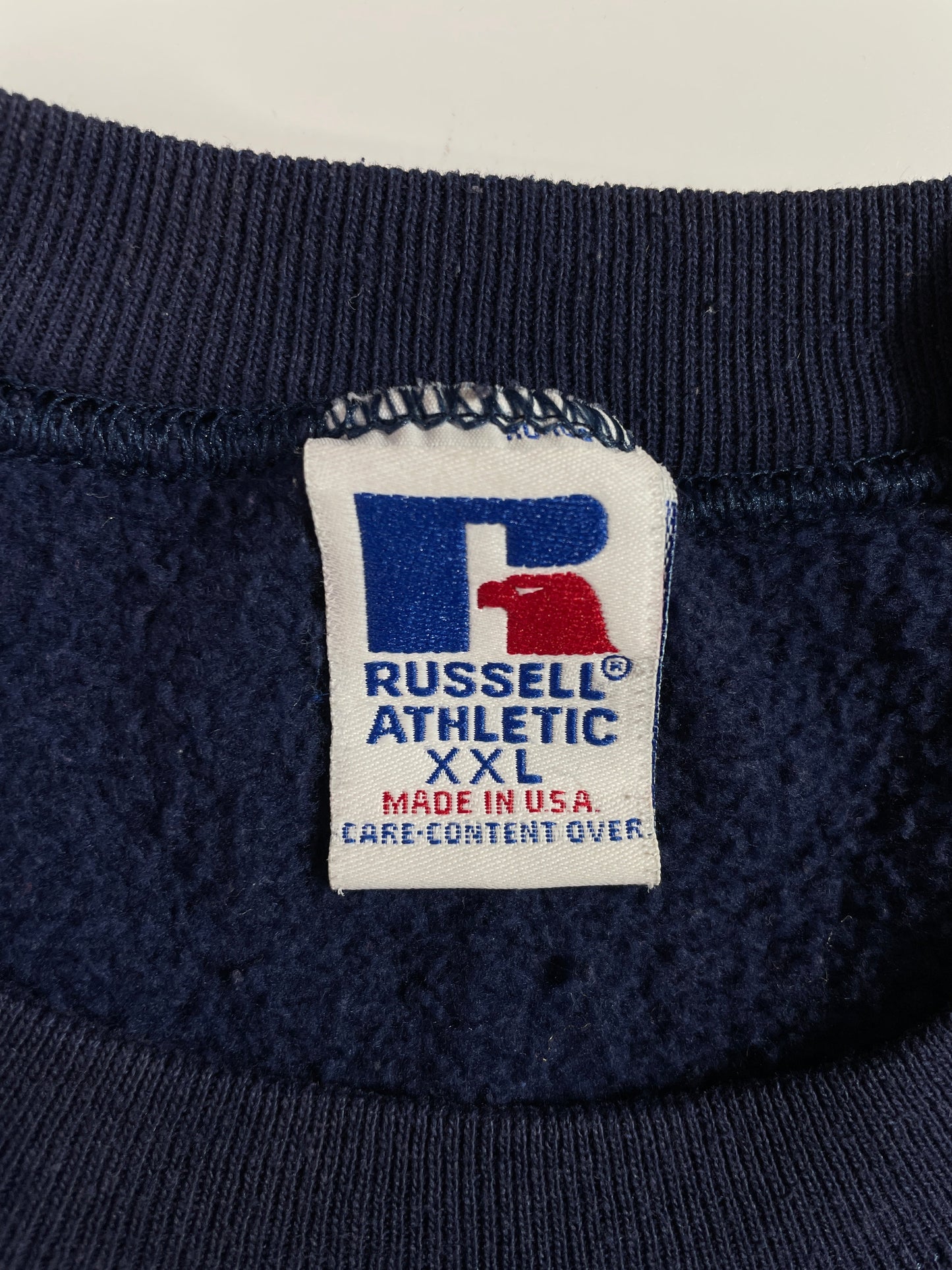 90's RUSSELL x KU Made in USA Size XXL Vintage Sweat-shirt / F5957S