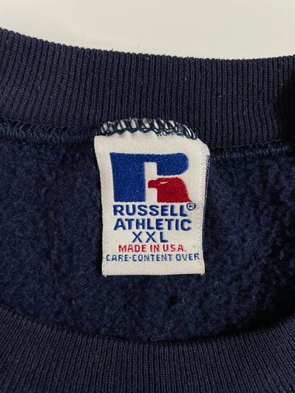 90's RUSSELL x KU Made in USA Size XXL Vintage Sweat-shirt / F5957S