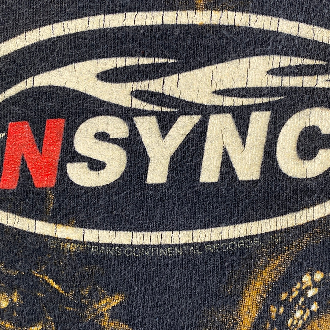 1999 NSYNC Size XL Vintage Music T-Shirt / F2653T