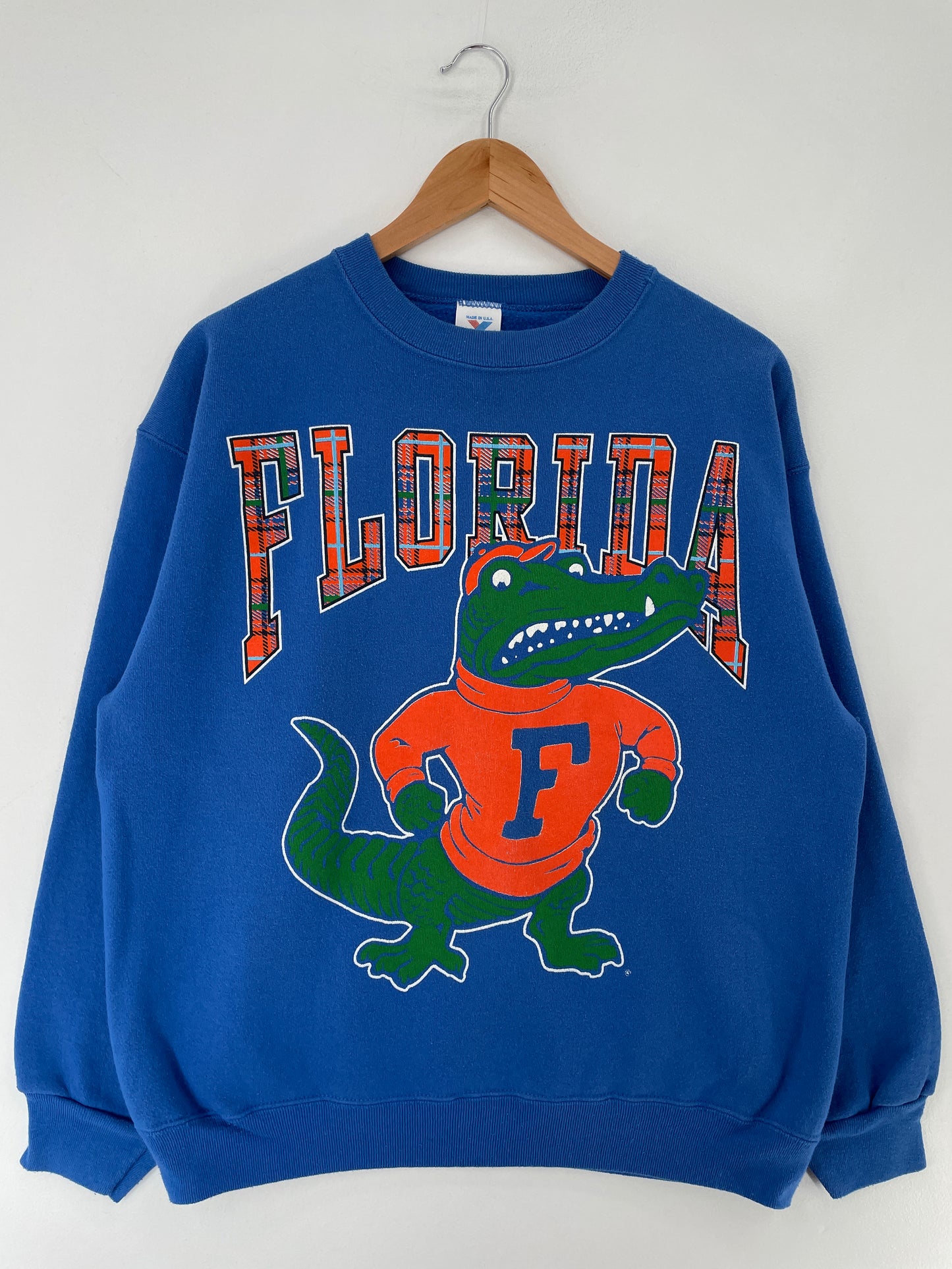 90's UNIVERSITY OF FLORIDA Made in USA Size L Vintage College Sweat-Shirt / F408S
