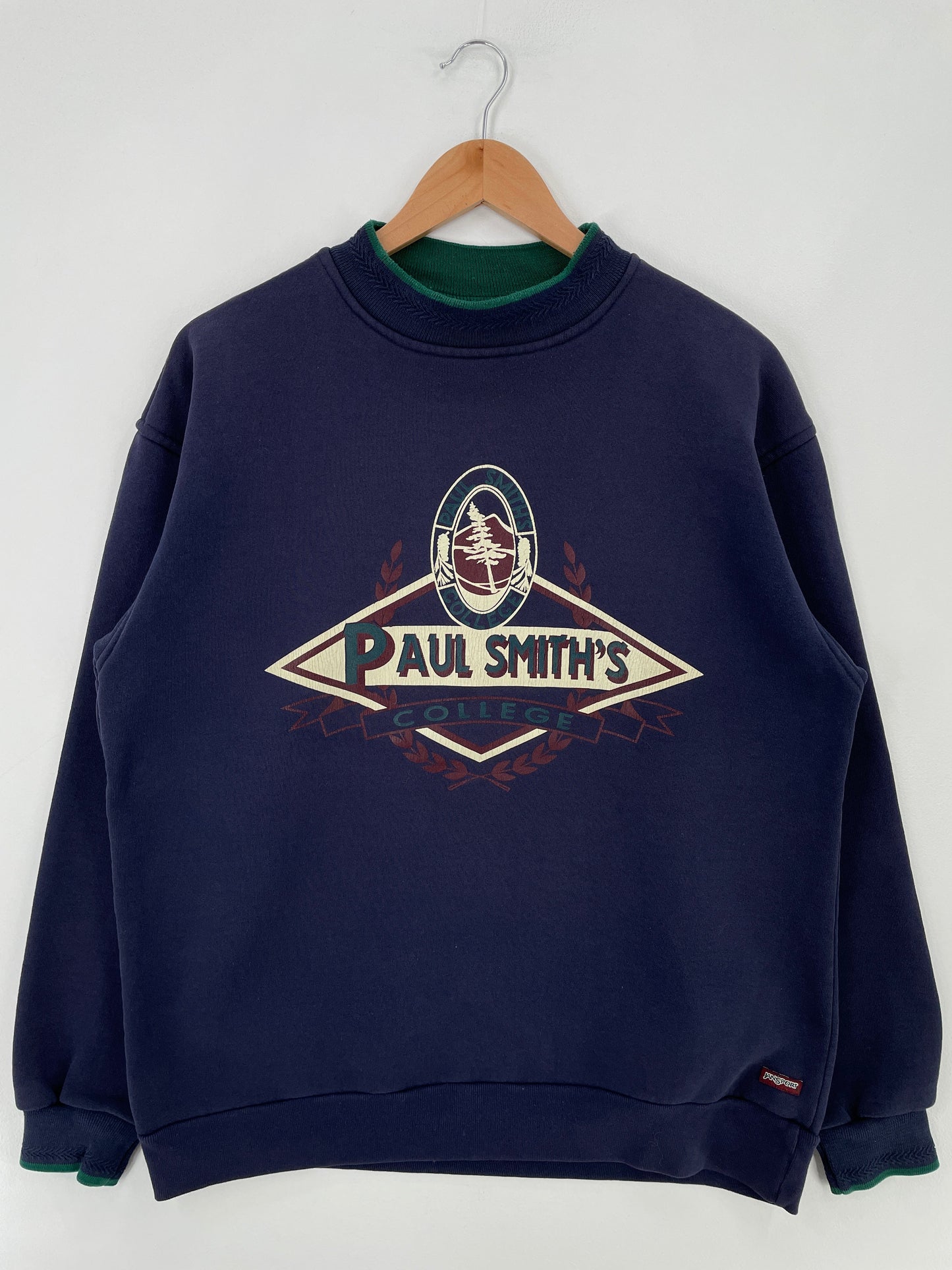 90's PAUL SMITH'S Made in USA Size XL Vintage College Sweat-Shirt / G3671S
