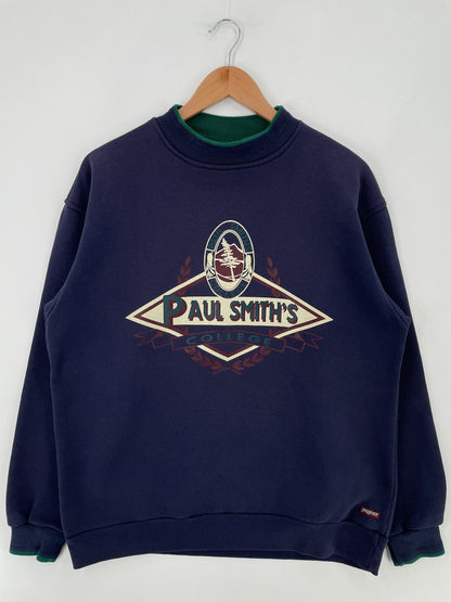90's PAUL SMITH'S Made in USA Size XL Vintage College Sweat-Shirt / G3671S