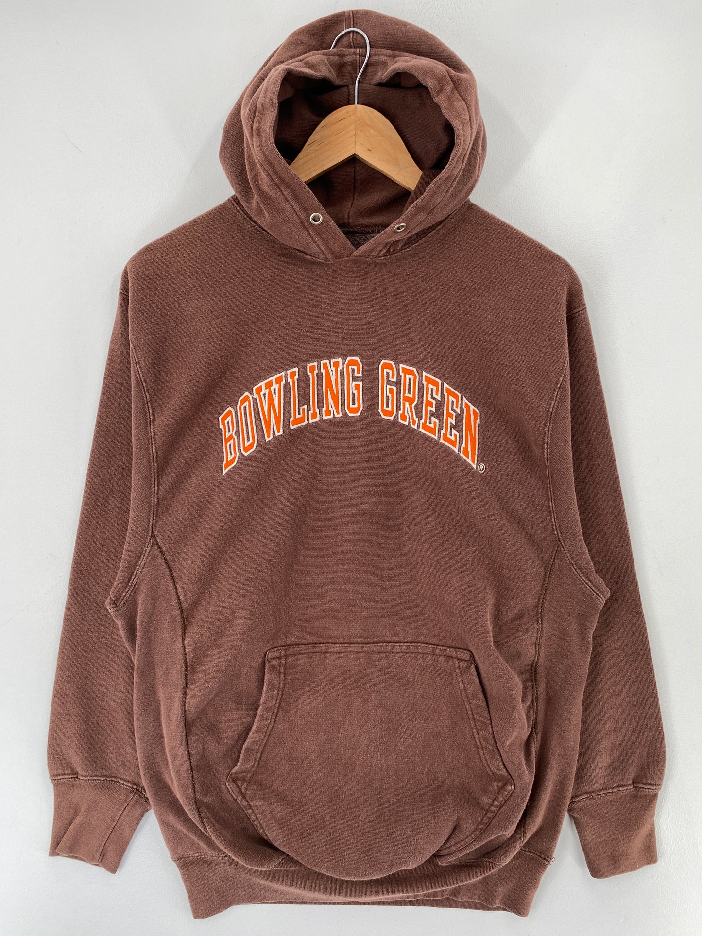 Vintage BOWLING GREEN Size M College Hoodie Sweat-shirt / F487S