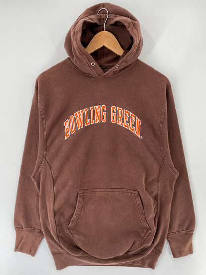 Vintage BOWLING GREEN Size M College Hoodie Sweat-shirt / F487S