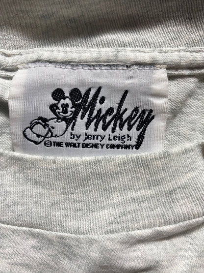 90’s DISNEY MICKEY Size No tag (Approx.XL) Vintage T-Shirt / F2153T