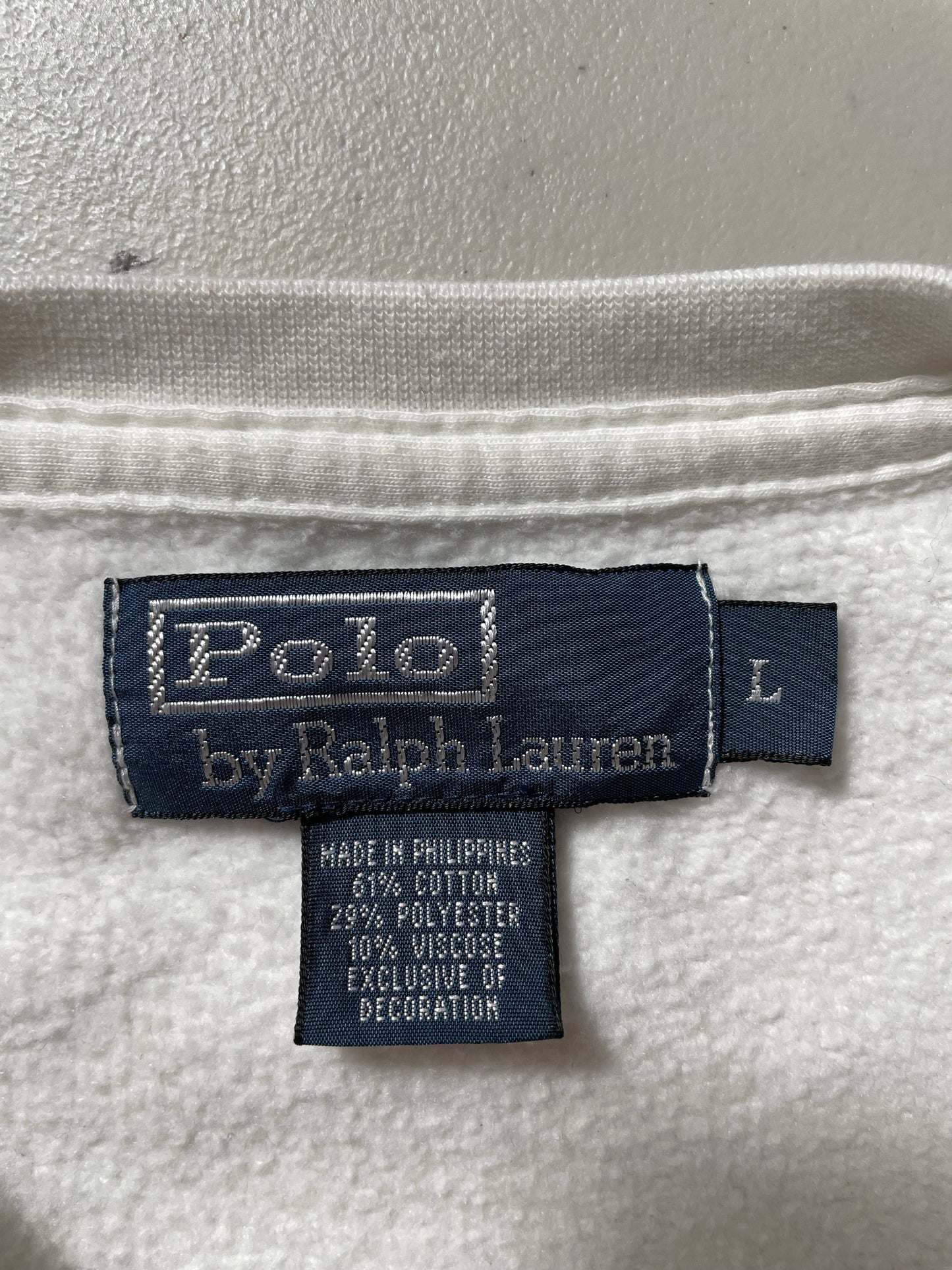 90’s POLO RALPH LAUREN Size L Vintage Sweat-shirt / G5875S