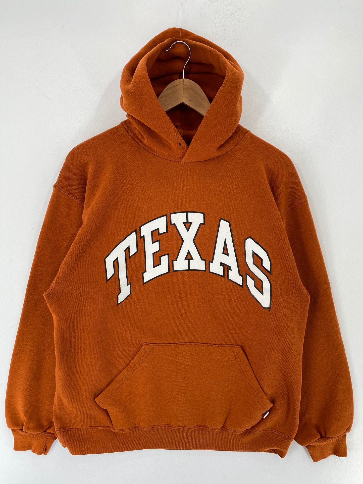 Vintage TEXAS Size L Vintage College Hoodie Sweat-shirt / F490S
