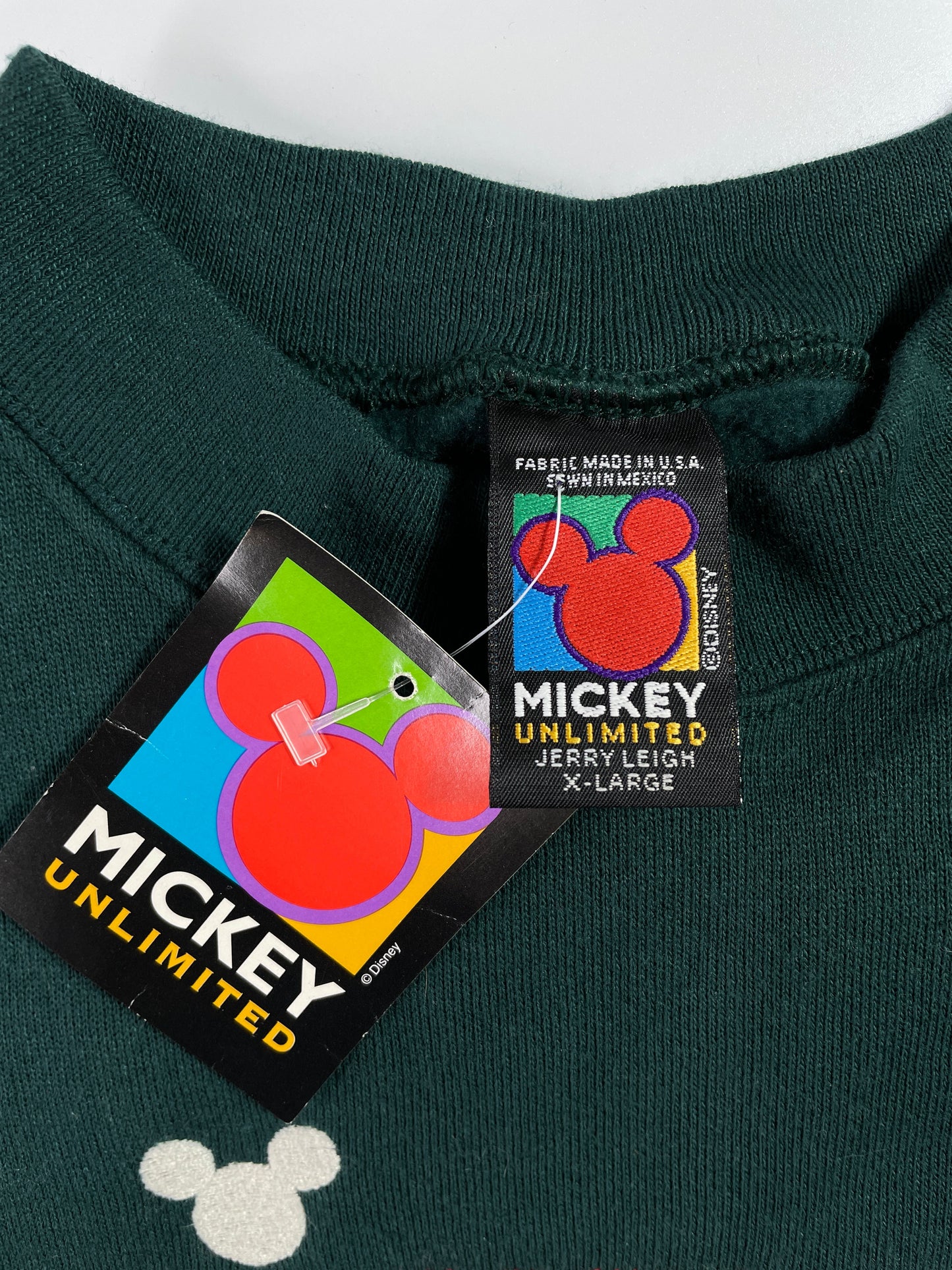 90's DEADSTOCK DISNEY MICKEY Size XL Vintage Sweat-shirt / F1524S