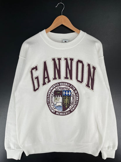 90's PENNSYLVANIA GANNON Made in USA Size L Vintage College Sweat-Shirt / G4472S