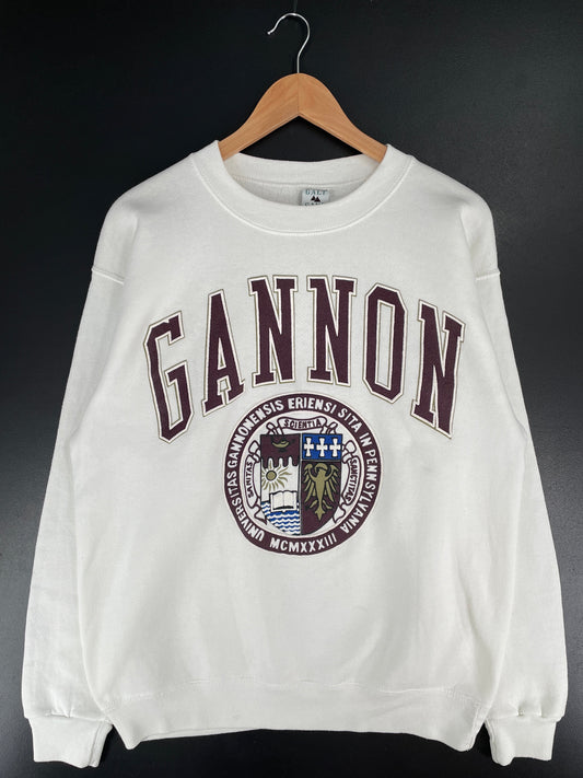 90's PENNSYLVANIA GANNON Made in USA Size L Vintage College Sweat-Shirt / G4472S