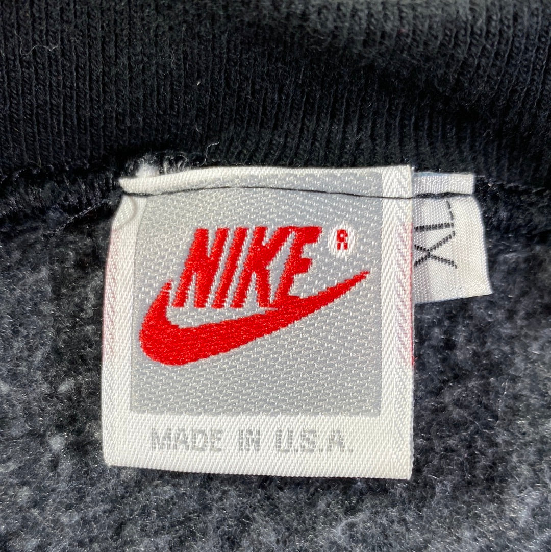 90's NIKE SILVER TAG BOOTLEG Made in USA Size XL Vintage Sweat-Shirt / F8013S
