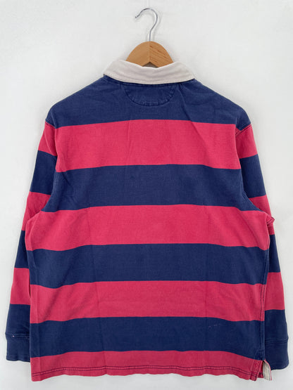 90’s POLO RALPH LAUREN Size XL Vintage Rugby-Shirt / G1325R