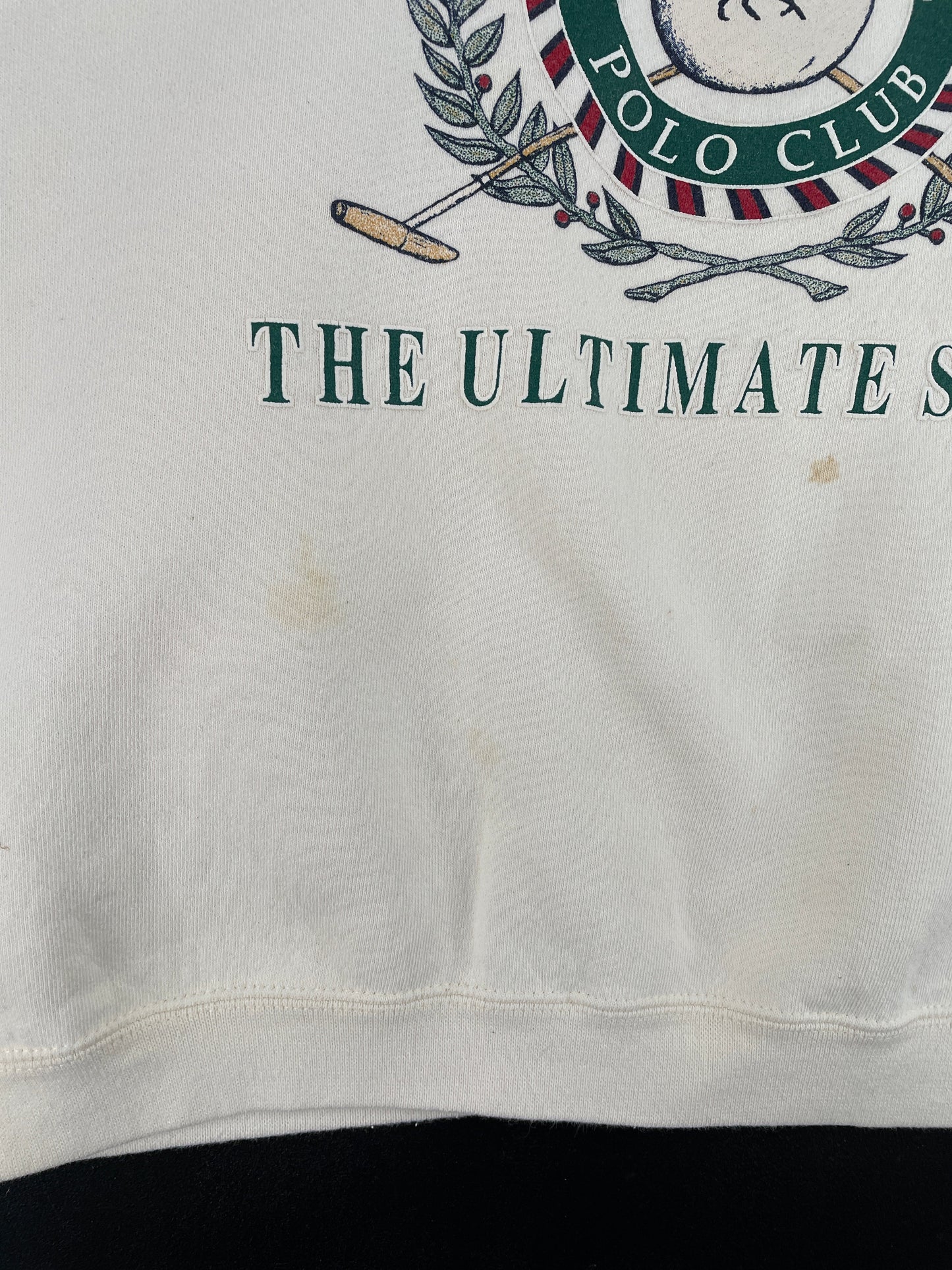 90's INTERNATIONAL POLO CLUB Made in USA Size L Vintage Sweat-Shirt / G2873S