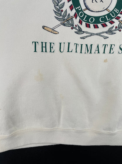 90's INTERNATIONAL POLO CLUB Made in USA Size L Vintage Sweat-Shirt / G2873S