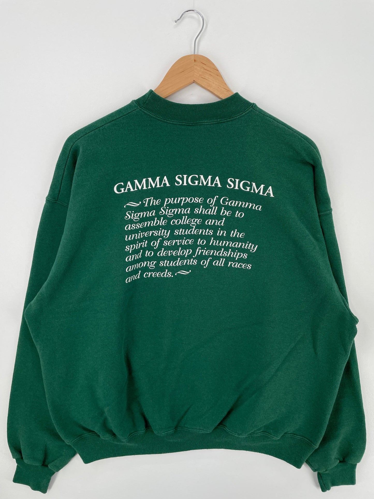 90’s UNITY IN SERVICE Size XL College Sweat-Shirt / G2429S