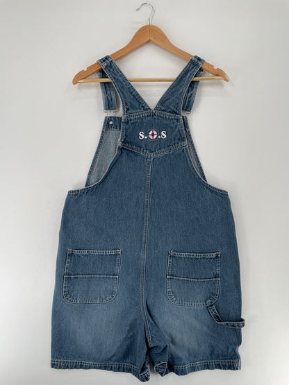 .Vintage DISNEY EEYORE Size L Denim Overall / F205P