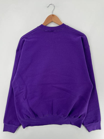 90’s NEW HAMPSHIRE Made in USA Size Approx.XL Animal Sweat-Shirt / G2900S