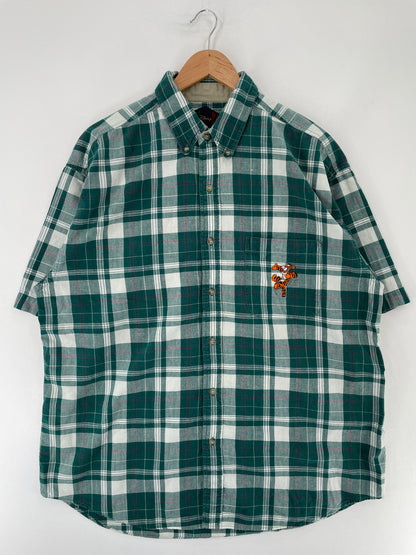 Vintage DISNEY TIGGER Size XL Button Down Shirt / E7422B