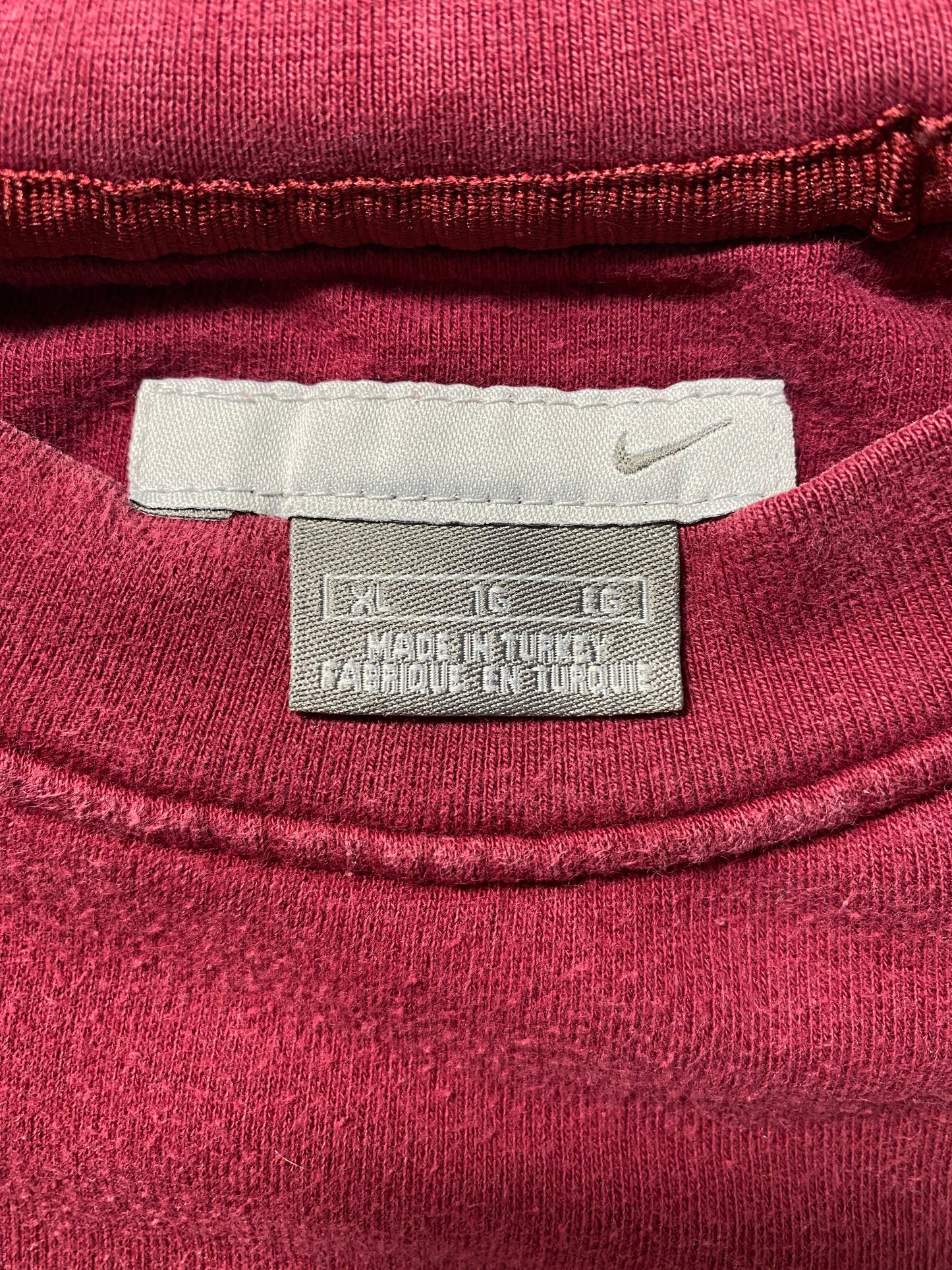 Vintage NIKE MINI SWOOSH Size XL Sweat-shirt / F8S