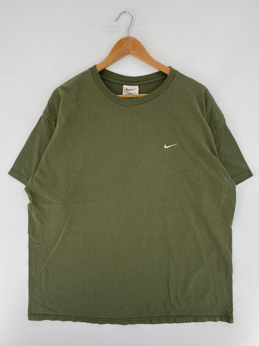 90's NIKE MINI SWOOSH Made in USA Size XL Vintage T-shirt / E9200T