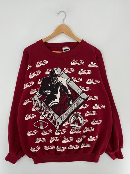 90's UNIVERSITY OF ALABAMA Made in USA Size XXL Vintage College Sweat-shirt / F4215S