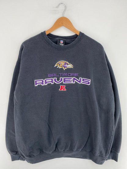Vintage BALTIMORE RAVEN Size XL NFL Sweat-shirt / E9306S