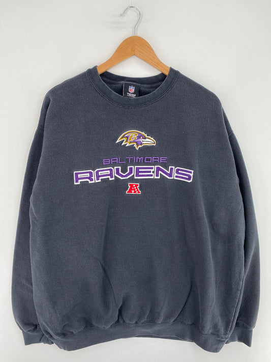 Vintage BALTIMORE RAVEN Size XL NFL Sweat-shirt / E9306S