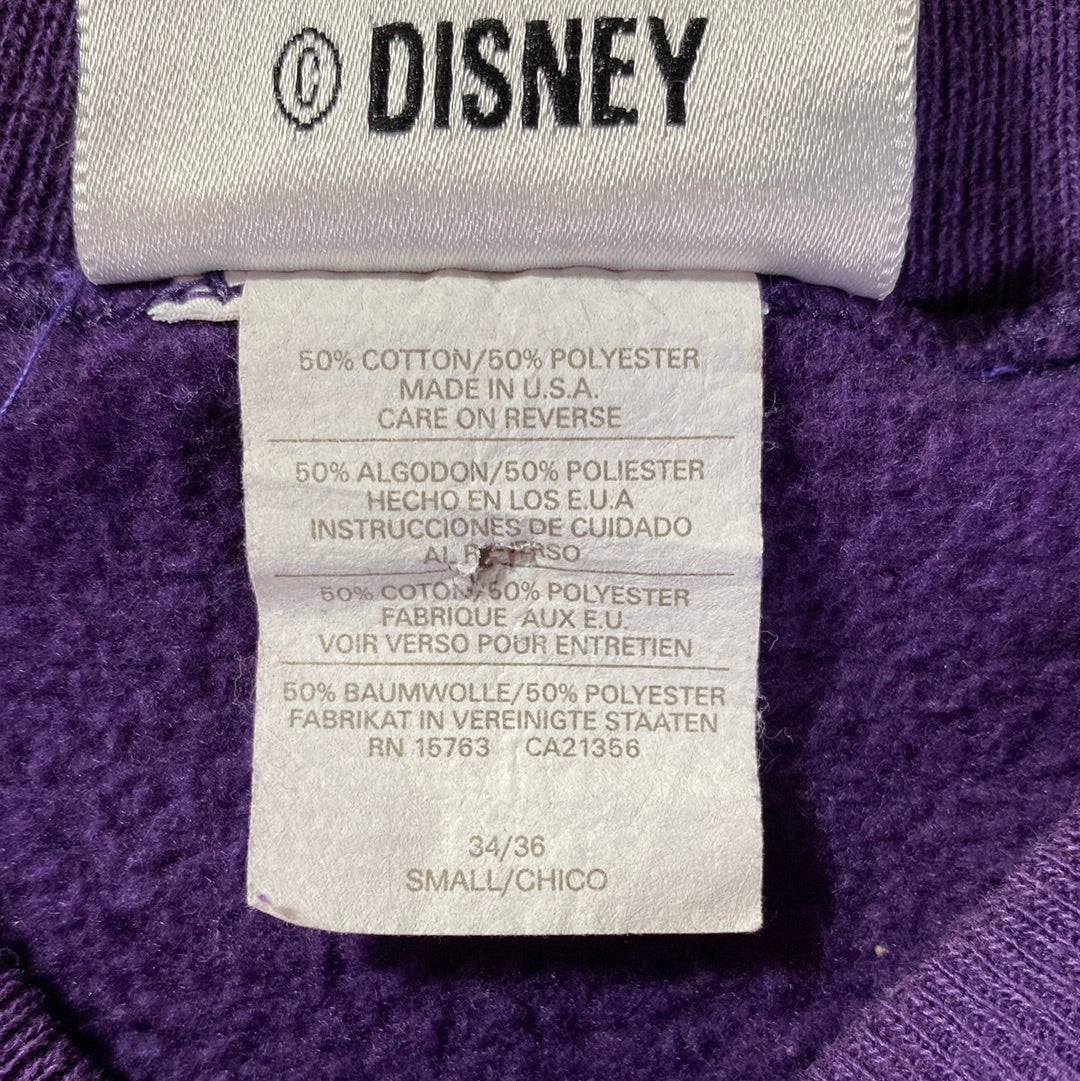 00’ DISNEY SEVEN DWARFS DOPEY Made in USA Size S Vintage Sweat-shirt / G5542S