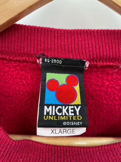 90’s DISNEY MICKEY Made in USA Size XL Vintage Sweat-shirt / G4980S