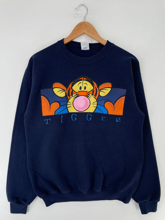 00' DISNEY TIGGER Size Approx.M Vintage Sweat-shirt / F6802S