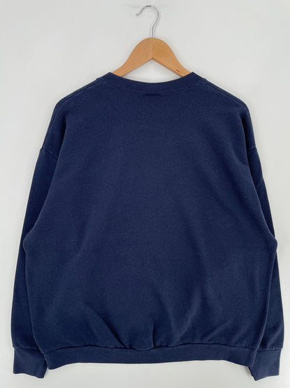 90's REDWOOD CITY Made in USA Size XL Vintage College Sweat-Shirt / G1232S